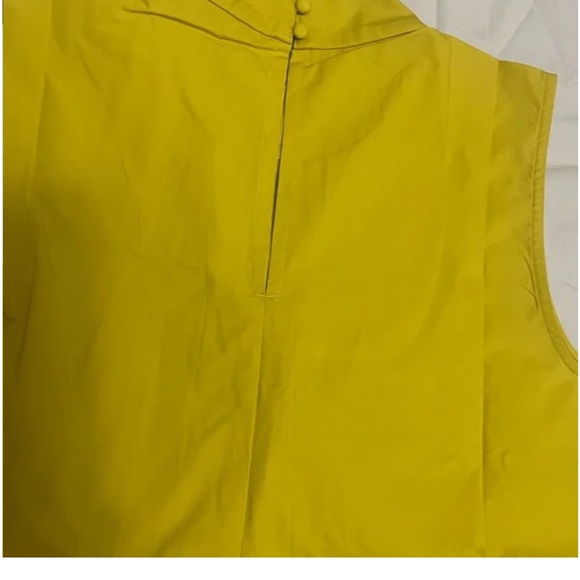 MINI SHIFT DRESS/ citron green - Picture 4 of 6